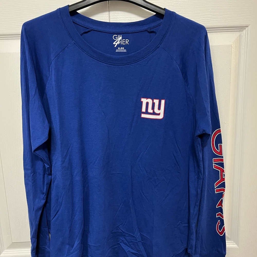 G-III 4 Her New York Giants NFL Women's Team Longsleeve Top | Size XL